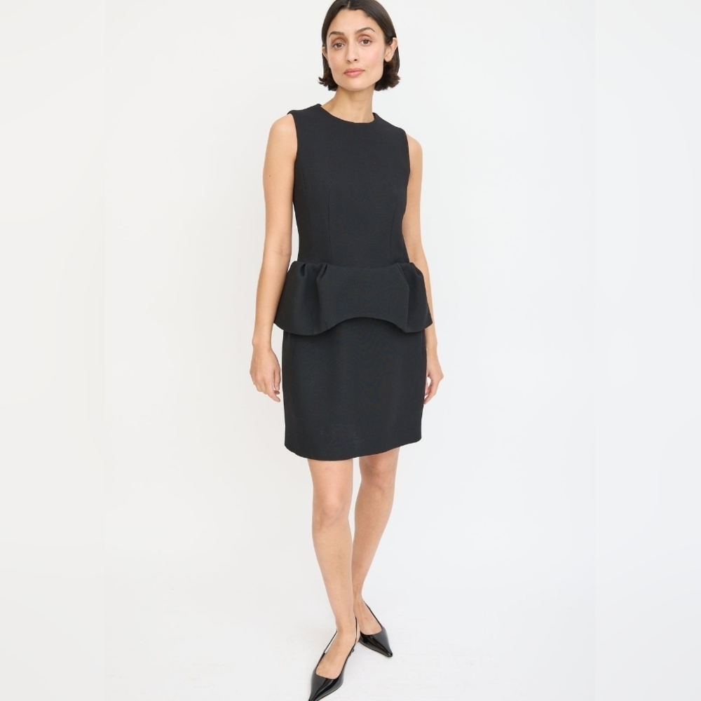 Marni black wool sleeveless midi dress size M(44) in EUC
